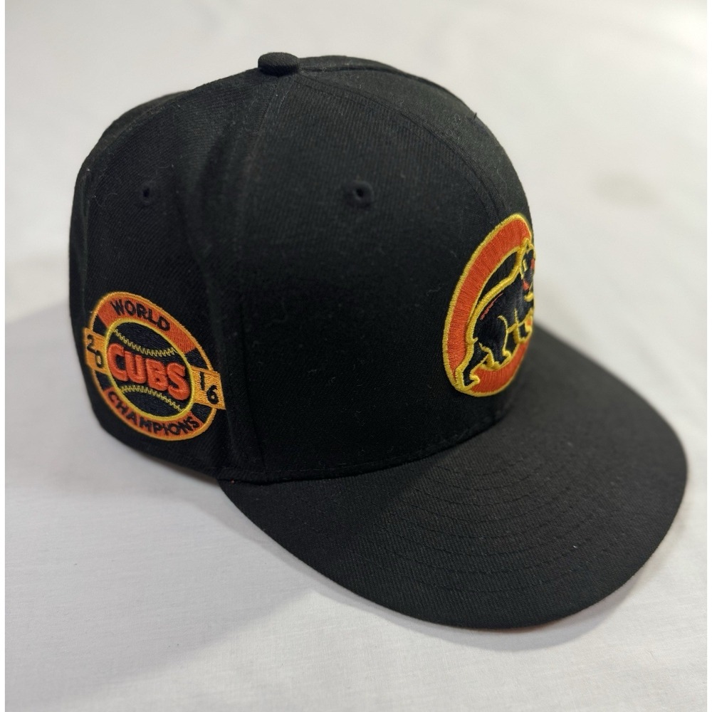 Chicago CUBS Mlb New Era 59fifty Hat SZ 7 1/4 Lids Halloween Trick Or‎ Treat